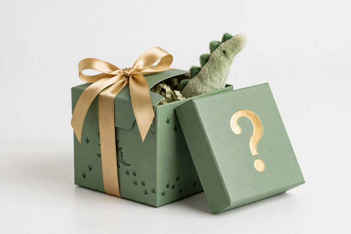 Cozy Baby Dino mystery gift box